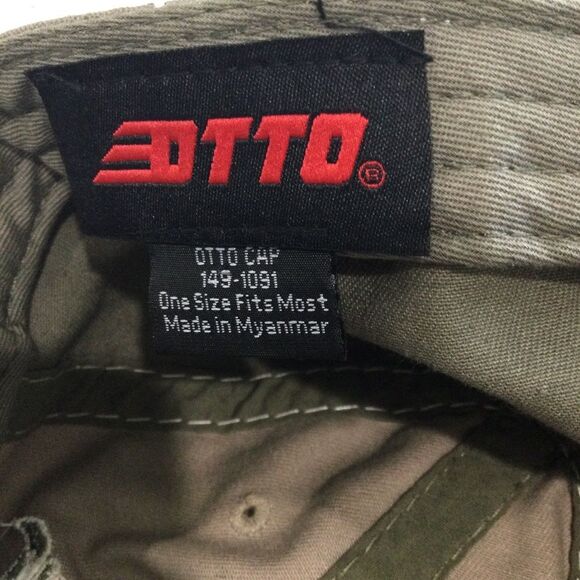 Otto Cap Hat Unisex Adjustable Tan South Point Las Vegas Heavily Distressed - Picture 6 of 10